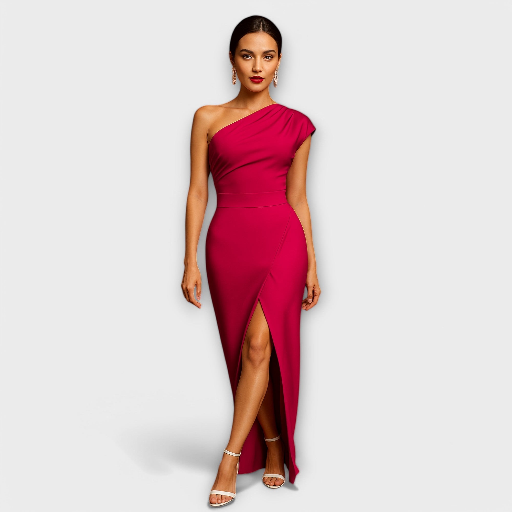 Helena | Elegantní asymetrické večerní šaty