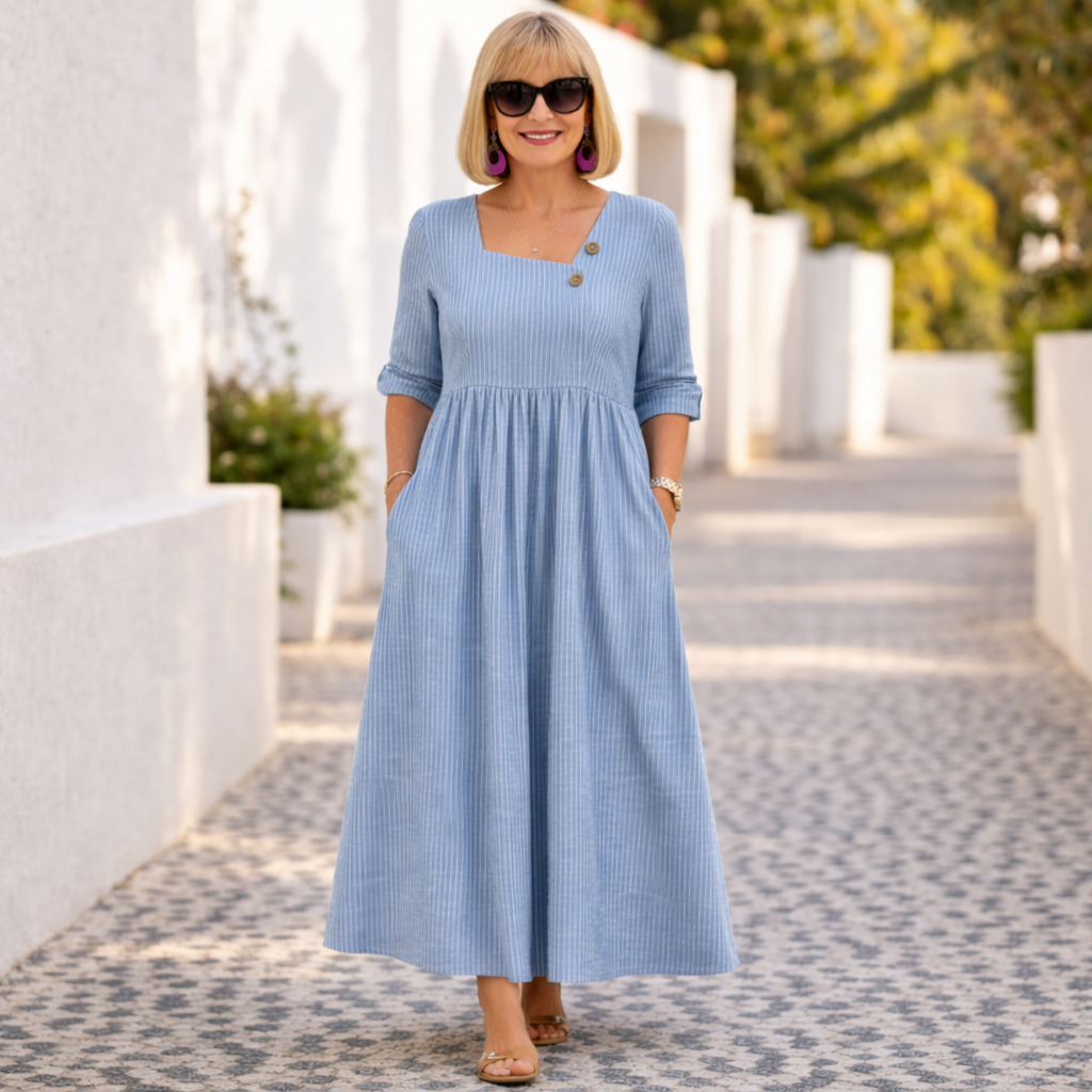 Cleomarie | Elegantní Midi Šaty