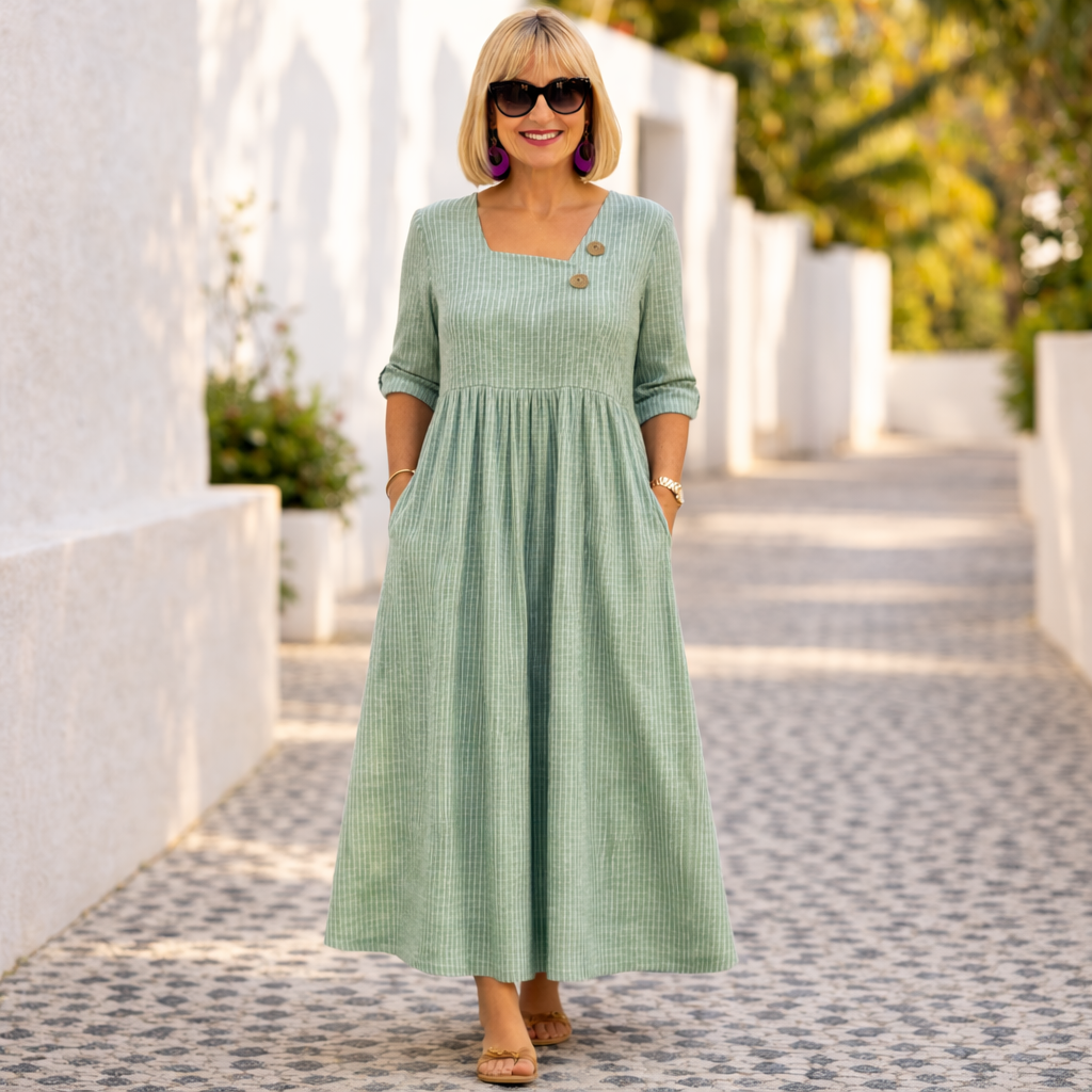 Cleomarie | Elegantní Midi Šaty